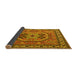 Sideview of Persian Yellow Traditional Rug, tr2299yw