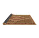 Sideview of Southwestern Brown Country Rug, tr229brn