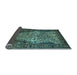 Sideview of Persian Light Blue Traditional Rug, tr22lblu