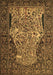 Persian Brown Traditional Rug, tr22brn