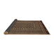 Sideview of Traditional Bakers Brown Southwestern Rug, tr2300