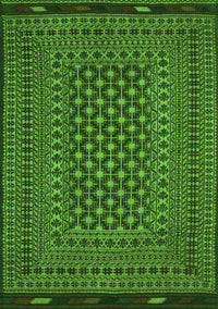 Southwestern Green Country Rug, tr2300grn