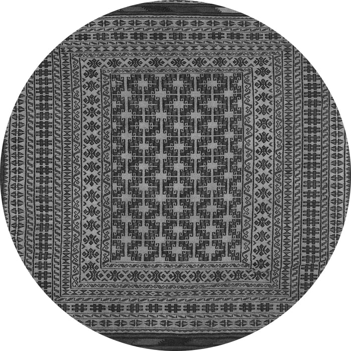 Square Southwestern Gray Country Rug, tr2300gry