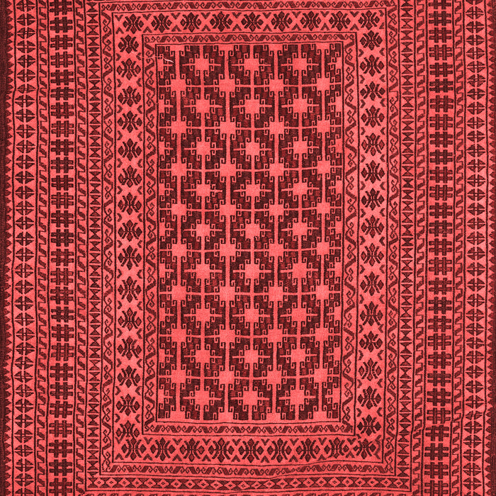 Machine Washable Southwestern Red Country Rug, wshtr2300red