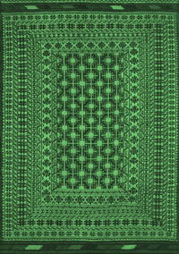 Southwestern Emerald Green Country Rug, tr2300emgrn