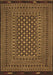 Southwestern Brown Country Rug, tr2300brn