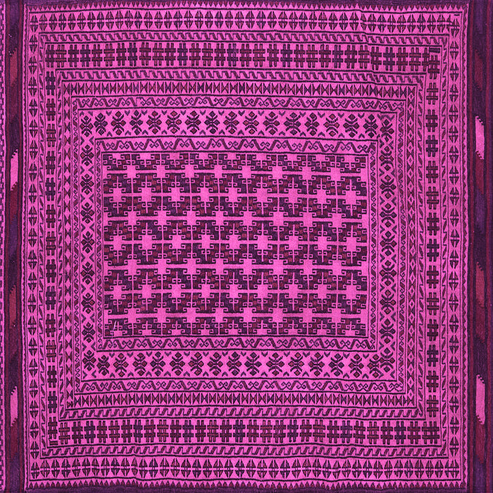 Square Southwestern Pink Country Rug, tr2300pnk