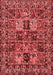 Persian Red Traditional Area Rugs