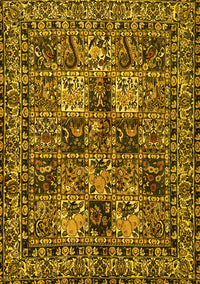 Persian Yellow Traditional Rug, tr2301yw