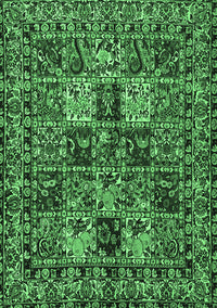 Persian Emerald Green Traditional Rug, tr2301emgrn