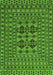 Southwestern Green Country Rug, tr2302grn