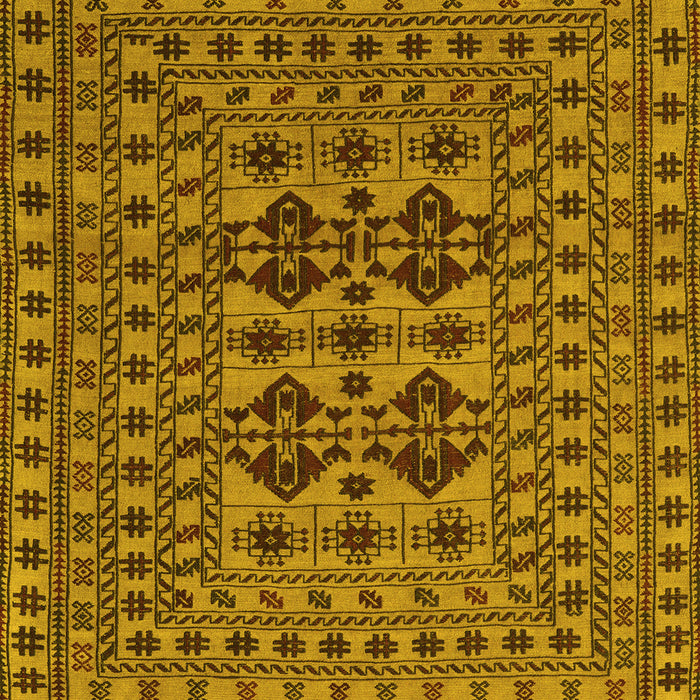 Southwestern Yellow Country Rug, tr2302yw