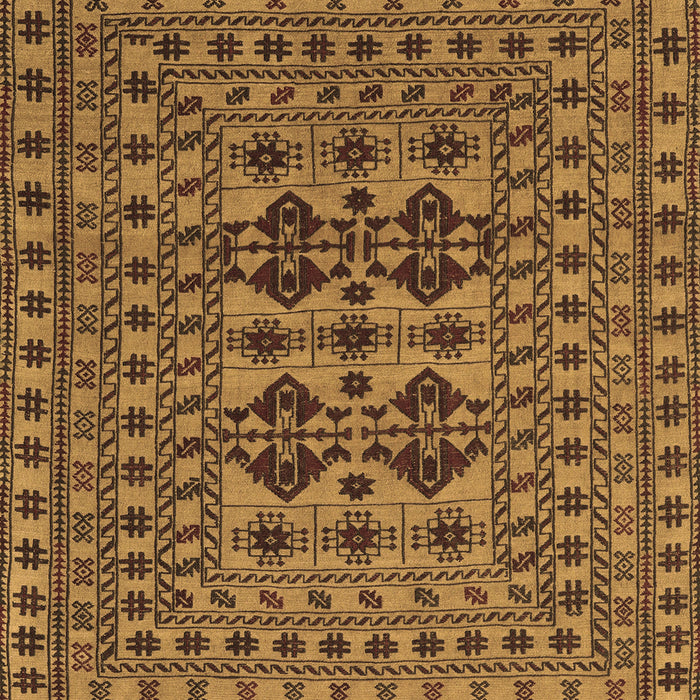 Southwestern Brown Country Rug, tr2302brn
