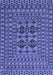 Southwestern Blue Country Rug, tr2302blu