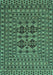 Southwestern Turquoise Country Rug, tr2302turq