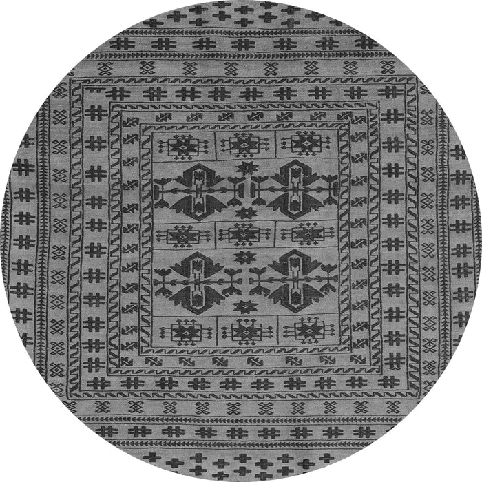 Machine Washable Southwestern Gray Country Rug, wshtr2302gry