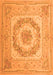 Medallion Orange French Rug, tr2303org