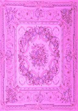 Medallion Purple French Rug, tr2303pur