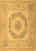 Medallion Brown French Rug, tr2303brn