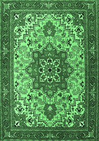 Persian Emerald Green Traditional Rug, tr2304emgrn