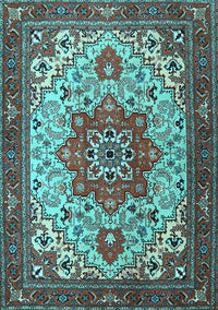 Persian Light Blue Traditional Rug, tr2304lblu