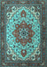 Persian Light Blue Traditional Rug, tr2304lblu