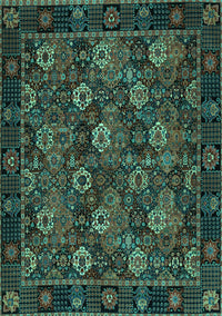 Persian Turquoise Traditional Rug, tr2305turq