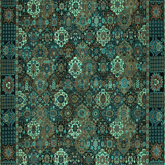 Persian Turquoise Traditional Rug, tr2305turq
