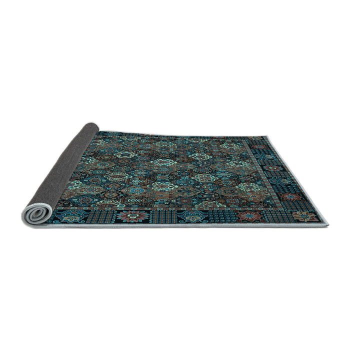 Sideview of Persian Light Blue Traditional Rug, tr2305lblu
