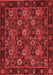 Persian Red Traditional Area Rugs