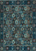 Persian Light Blue Traditional Rug, tr2305lblu