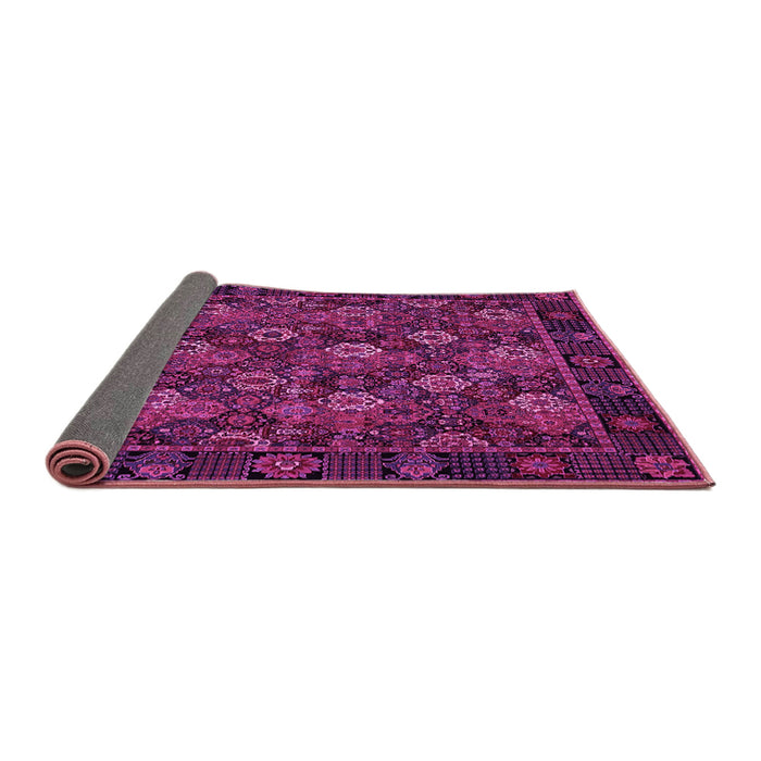 Sideview of Persian Pink Traditional Rug, tr2305pnk