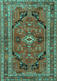 Persian Turquoise Traditional Rug, tr2306turq