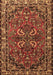 Persian Brown Traditional Rug, tr2307brn