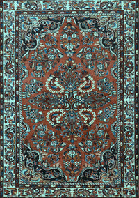 Persian Light Blue Traditional Rug, tr2307lblu