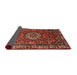 Sideview of Traditional Cranberry Red Persian Rug, tr2308