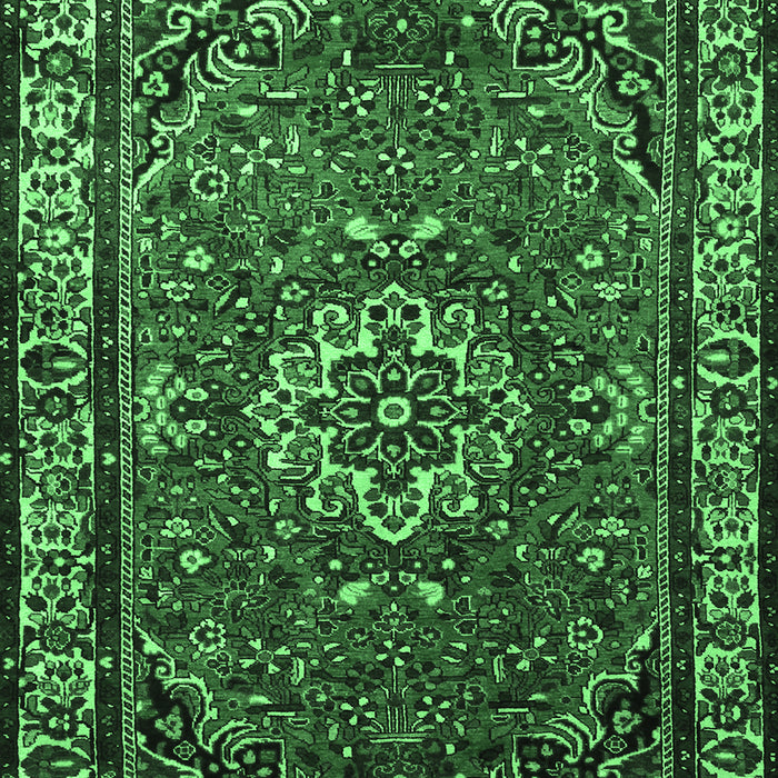 Persian Emerald Green Traditional Rug, tr2308emgrn