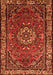 Persian Orange Traditional Rug, tr2308org