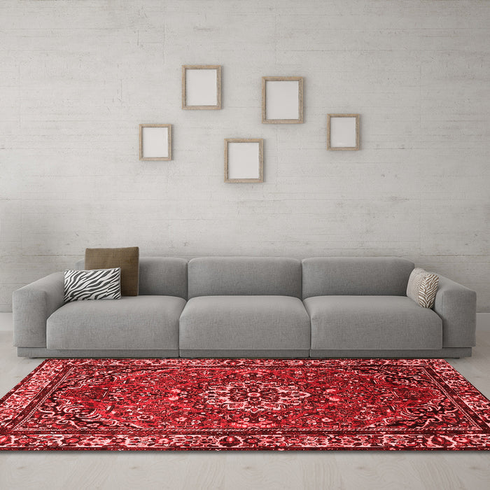 Traditional Red Washable Rugs