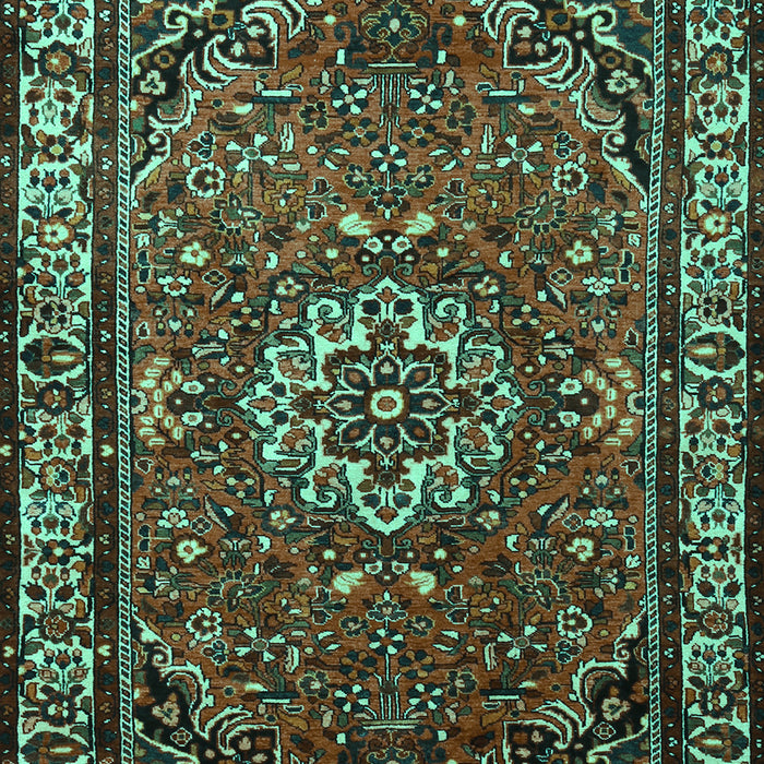 Persian Turquoise Traditional Rug, tr2308turq