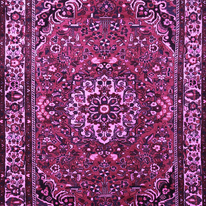 Machine Washable Persian Purple Traditional Area Rugs, wshtr2308pur