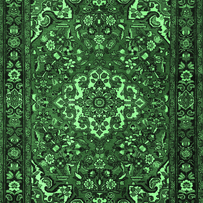 Persian Emerald Green Traditional Rug, tr2309emgrn