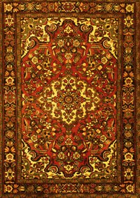 Persian Yellow Traditional Rug, tr2309yw