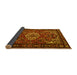 Sideview of Persian Yellow Traditional Rug, tr2309yw
