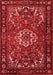 Persian Red Traditional Area Rugs
