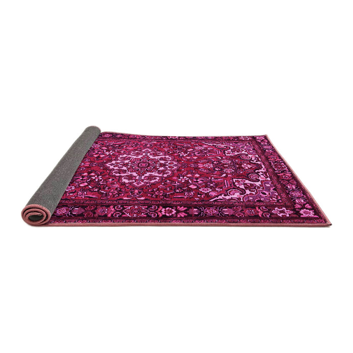 Sideview of Persian Pink Traditional Rug, tr2309pnk