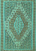 Persian Turquoise Traditional Rug, tr230turq