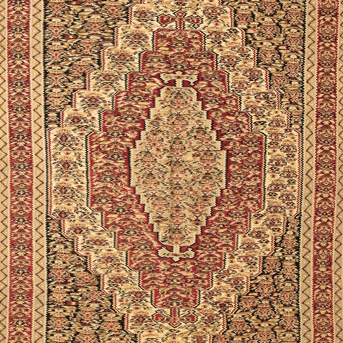 Machine Washable Persian Brown Traditional Rug, wshtr230brn