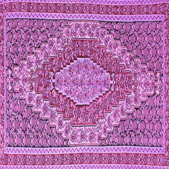 Square Persian Purple Traditional Rug, tr230pur