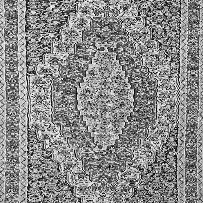 Serging Thickness of Machine Washable Persian Gray Traditional Rug, wshtr230gry